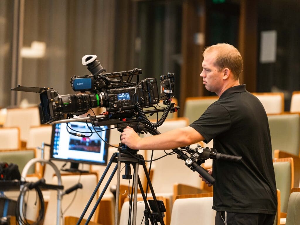 During the pandemic, Life as a Clinician-Scientist events were livestreamed. This image s from the 2020 Queensland event.