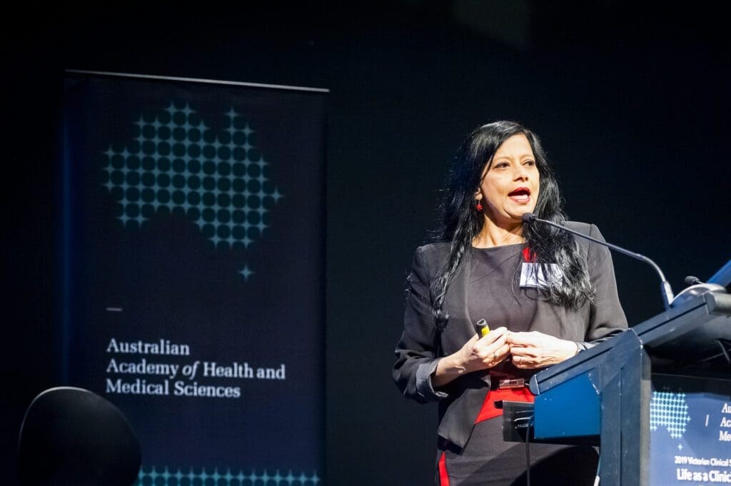 Professor Jayashri Kulkarni AM FAHMS presents at the 2019 Life as a Clinician-Scientist Victoria symposium.