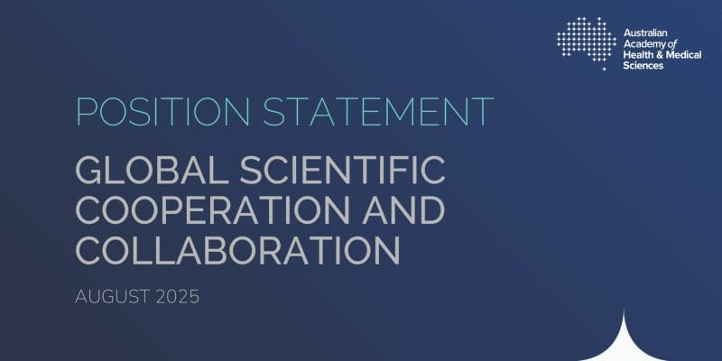 Header for position statement International Scientific Collaboration