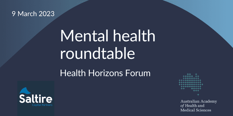 Mental health roundtable